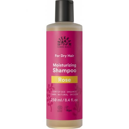 Foto - Urtekram šampon Růžový suché vlasy 250ml BIO