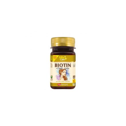 Foto - Biotin 300 µg + selen + zinek (80+7 tbl. ZDARMA) + 7 tablet zdarma