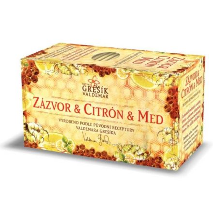 Foto - Zázvor-citron-med