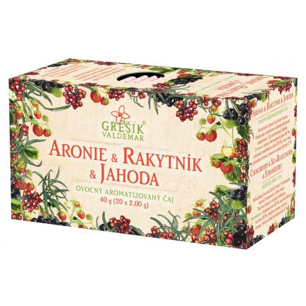 Foto - Aronie - Rakytník - Jahoda