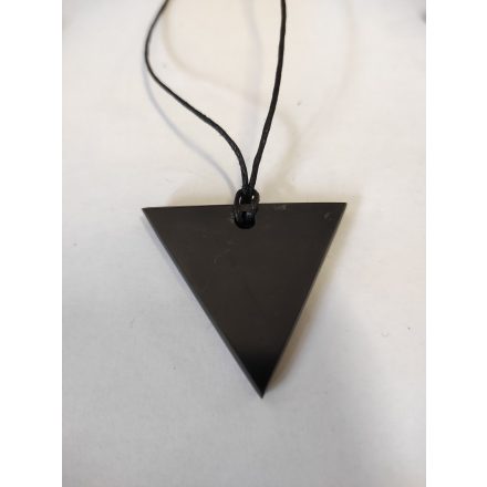 Foto - Šungitová destička trojúhelník