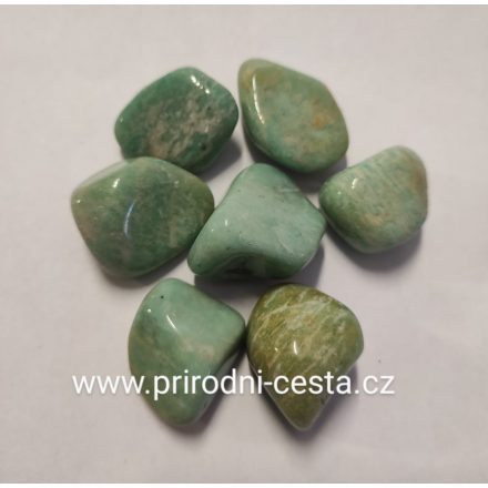 Foto - Amazonit tromlovaný