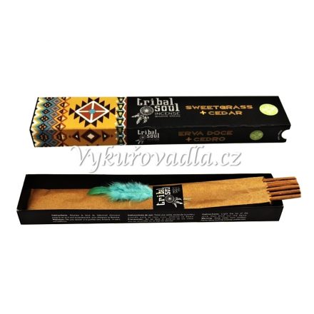 Foto - Sladká tráva a cedrové dřevo