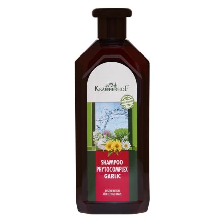 Foto - Kräuterhof šampon s česnekovým phytokomplexem 500 ml