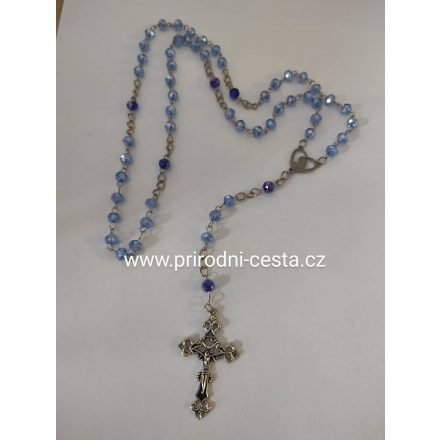 Foto - Růženec světle modrý