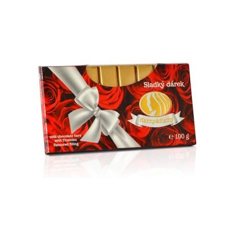 Foto - Čokoládové tyčinky tiramisu - Růže Sladký dárek