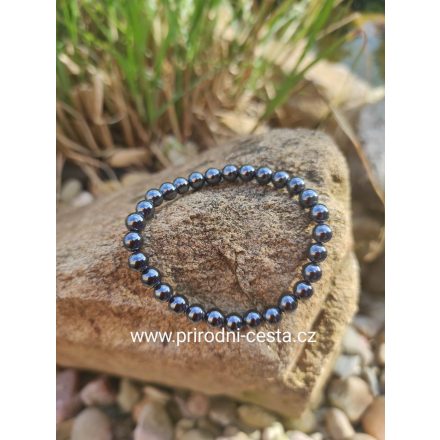 Foto - Náramek Hematit 6mm