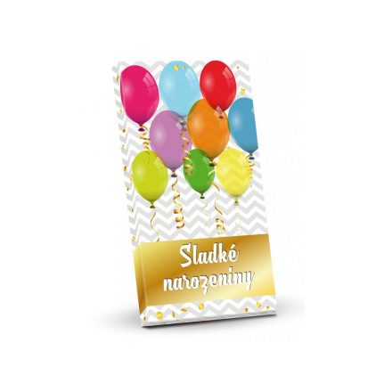 Foto - Mléčná čokoláda  - Sladké narozeniny