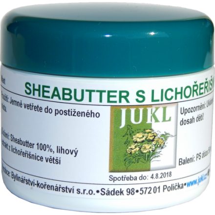 Foto - Sheabutter s lichořeřišnicí