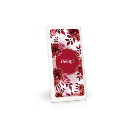 Foto - Mléčná čokoláda Děkuji