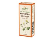 Kopretina řimbaba kapky